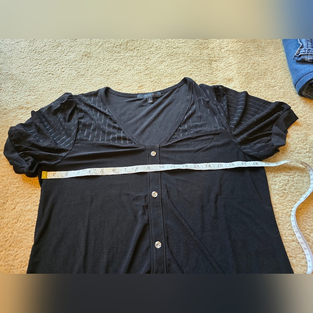 Atelier 29 Shirt Sleece Blouse - Picture 3 of 4